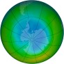 Antarctic Ozone 2012-08